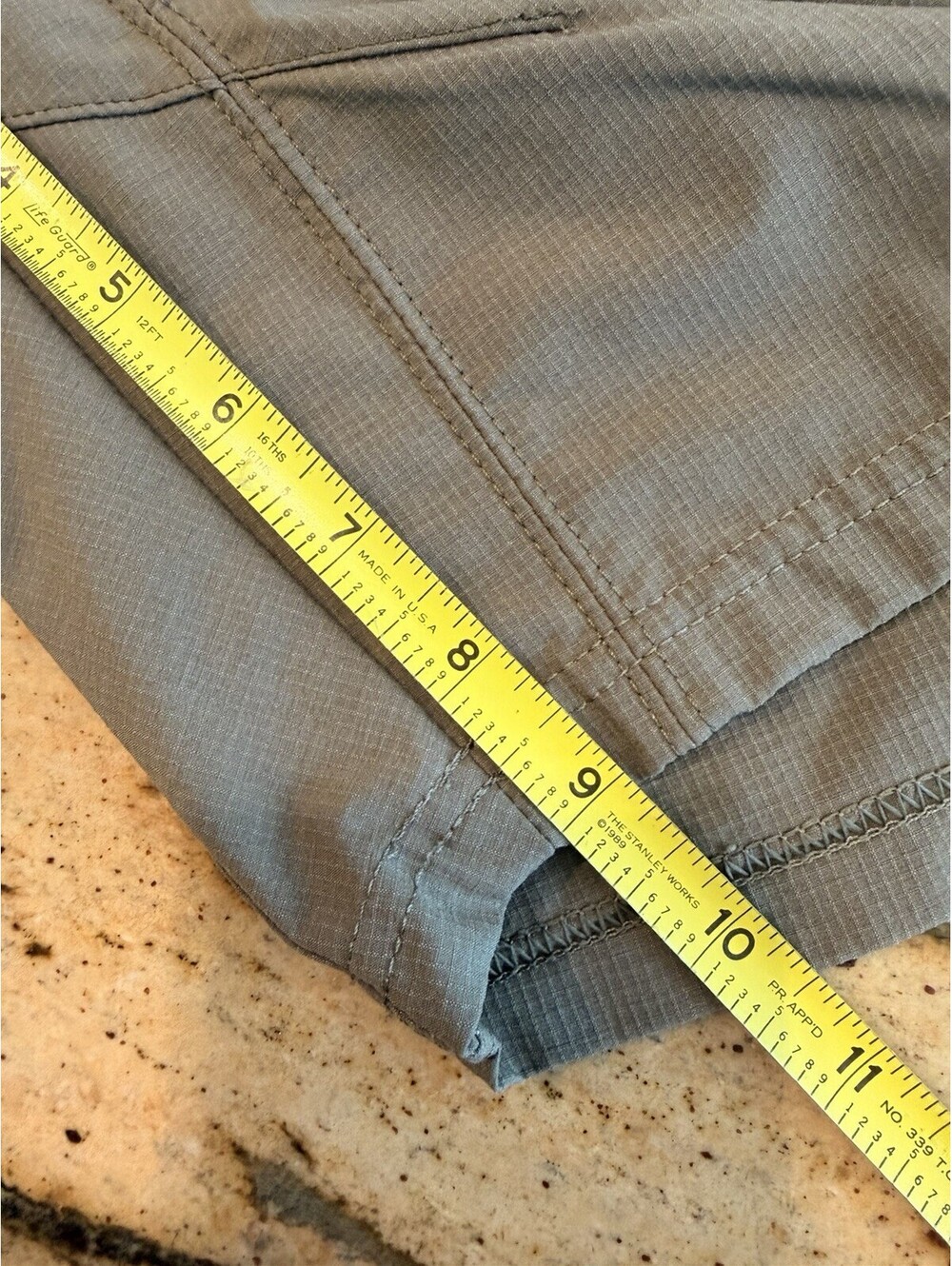 KÜHL SILENCR™ KARGO SHORT Men's 36 Softshell Ripstop Storm Khaki - Picture 9 of 10
